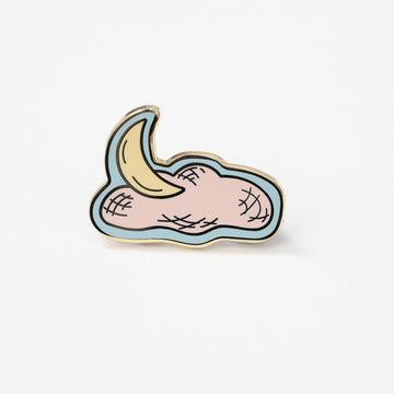 Moon Enamel Pin