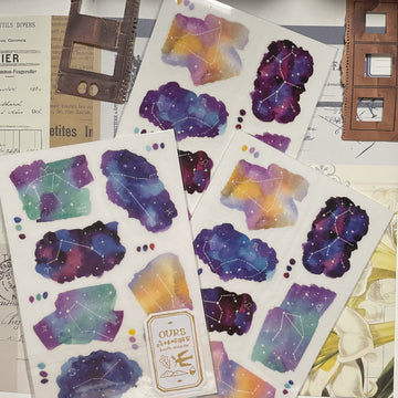 Zodiac Transfer Stickers