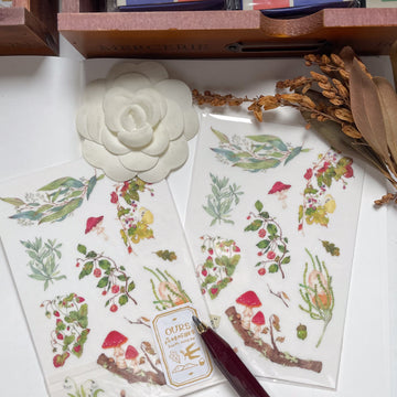 Wild Plants II Transfer Stickers