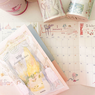 2026 Monthly Planner Stickers
