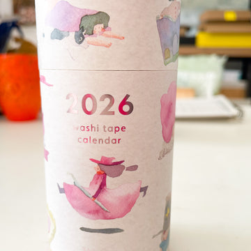 2026 Daily Washi Tape Set