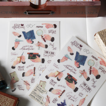 Hands Transfer Stickers
