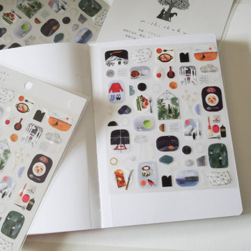 Scene Transparent Sticker Sheet