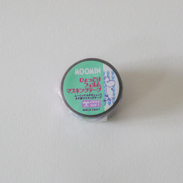Tall Flower Moomin Clear Masking Tape