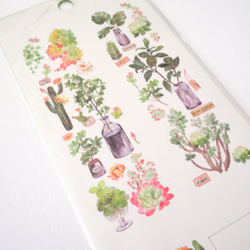 Haruno Ukigurin PET Transparent Sticker Sheets
