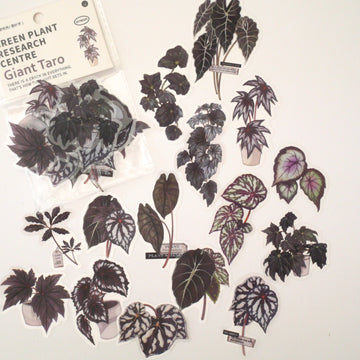 Giant Taro PET Flake Sticker Pack