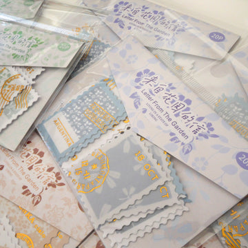 Letter From the Garden_Coma Blue Sky_ Washi Flake Sticker Pack