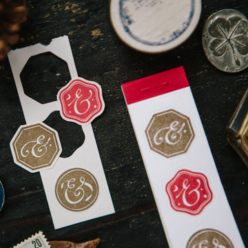 Ampersand Letterpress Label Book