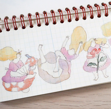 Alice in Wonderland Sticker Sheet