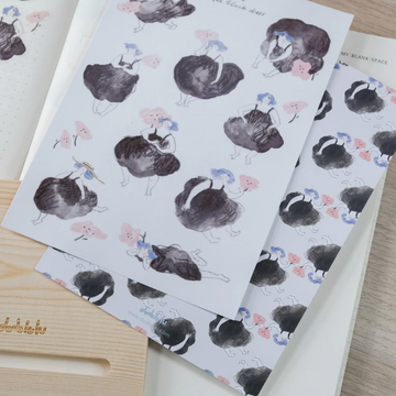 Little Black Dress Sticker Sheet