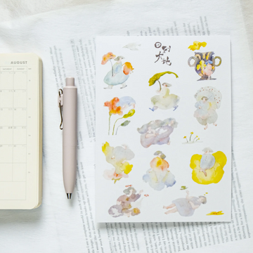 When Spring Returns Sticker Sheet