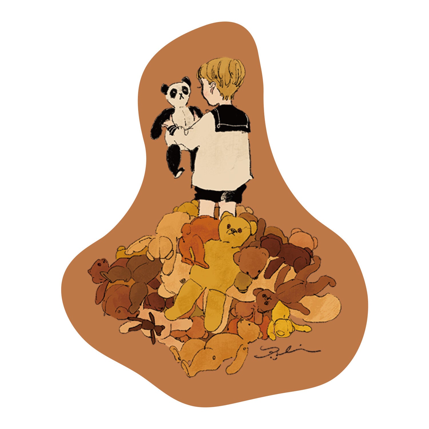 Rei Kurahashi Die-cut sticker (Bear)