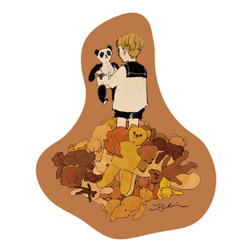 Rei Kurahashi Die-cut sticker (Bear)