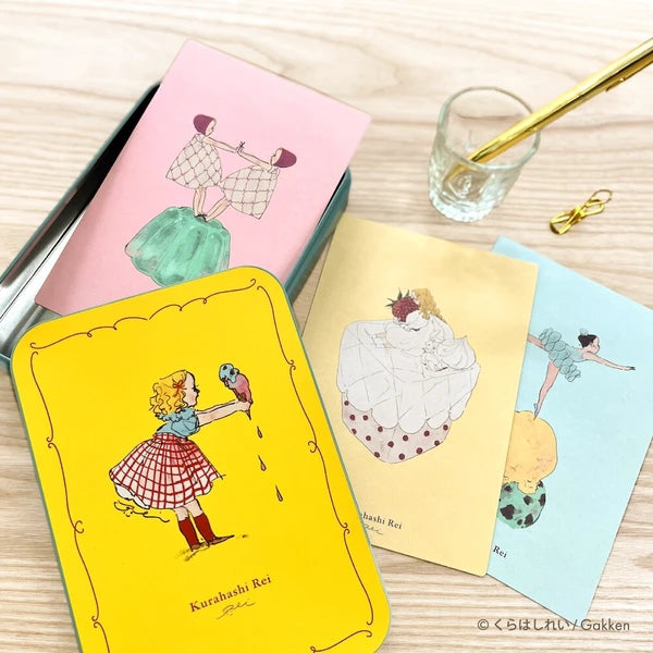 Rei Kurahashi Postcard in a can (Yellow)
