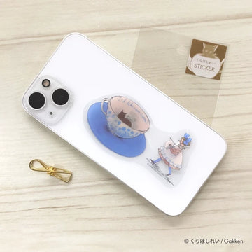 Rei Kurahashi clear sticker (Black tea)