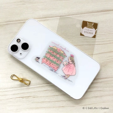 Rei Kurahashi clear sticker (Strawberry)