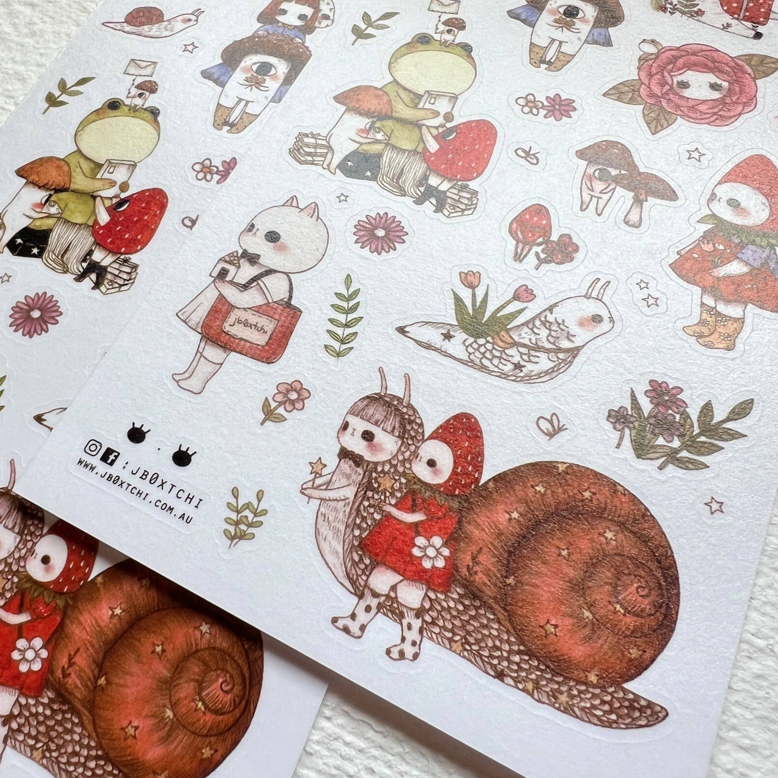 Woodland III Sticker Sheet