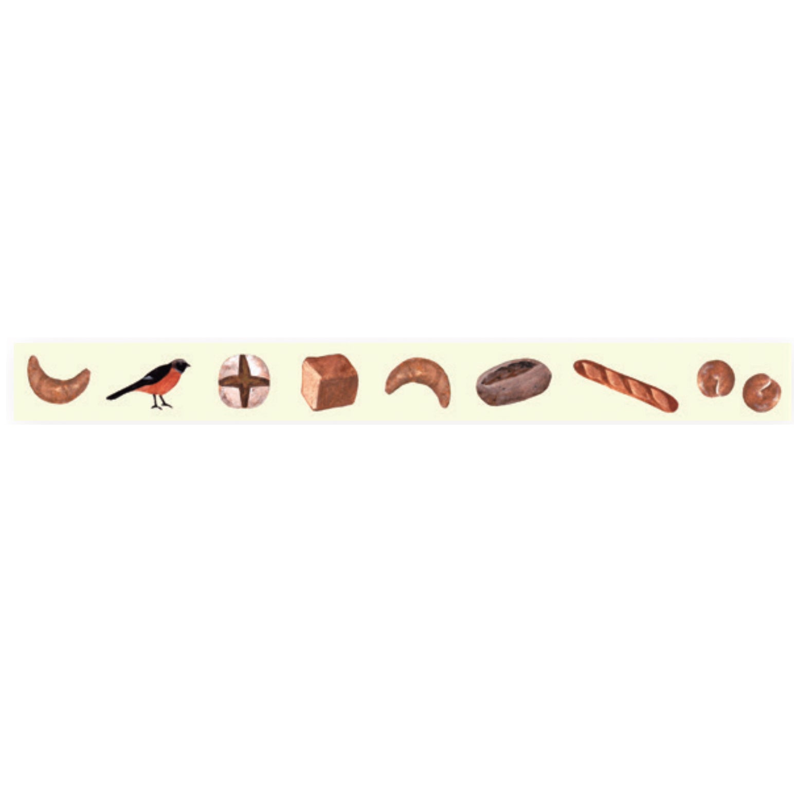 Bread Washi Masking Tape