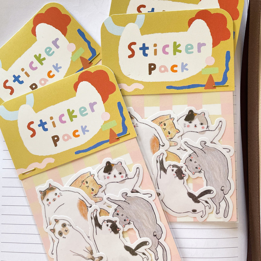 Playful Kitty Sticker Pack
