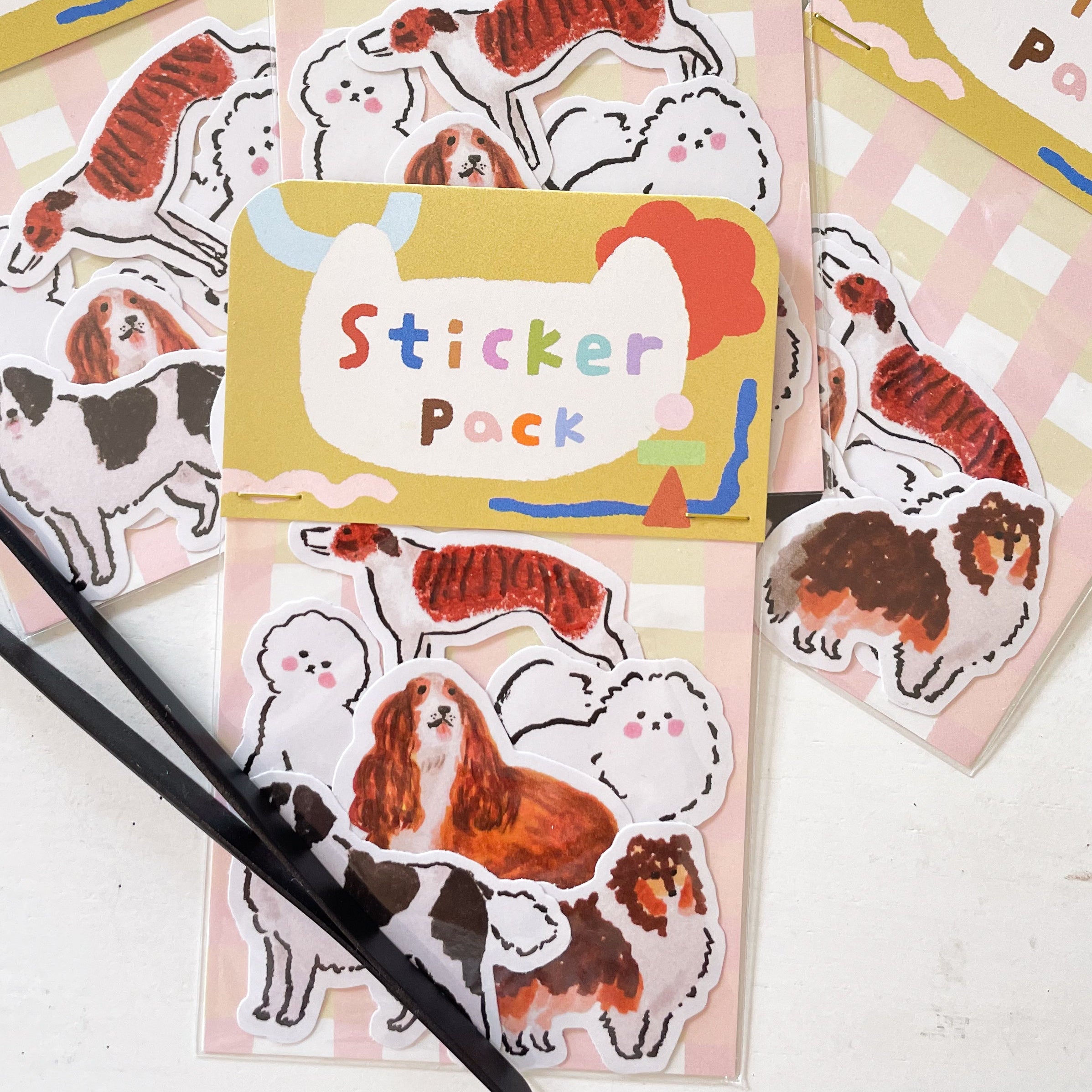Adorable Doggies Sticker Pack