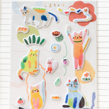 Momoko Kindergarten Cushion Sticker Sheet