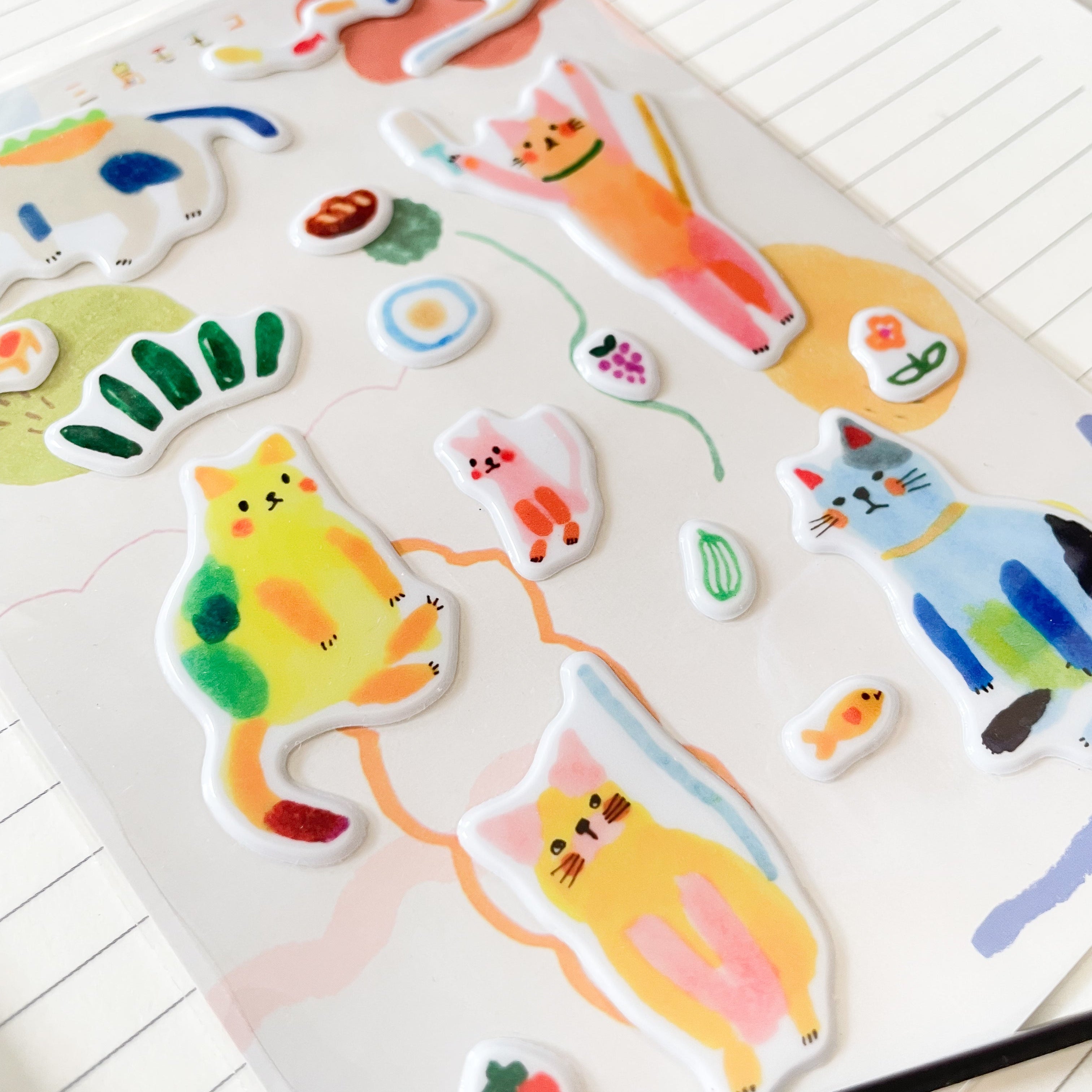 Momoko Kindergarten Cushion Sticker Sheet
