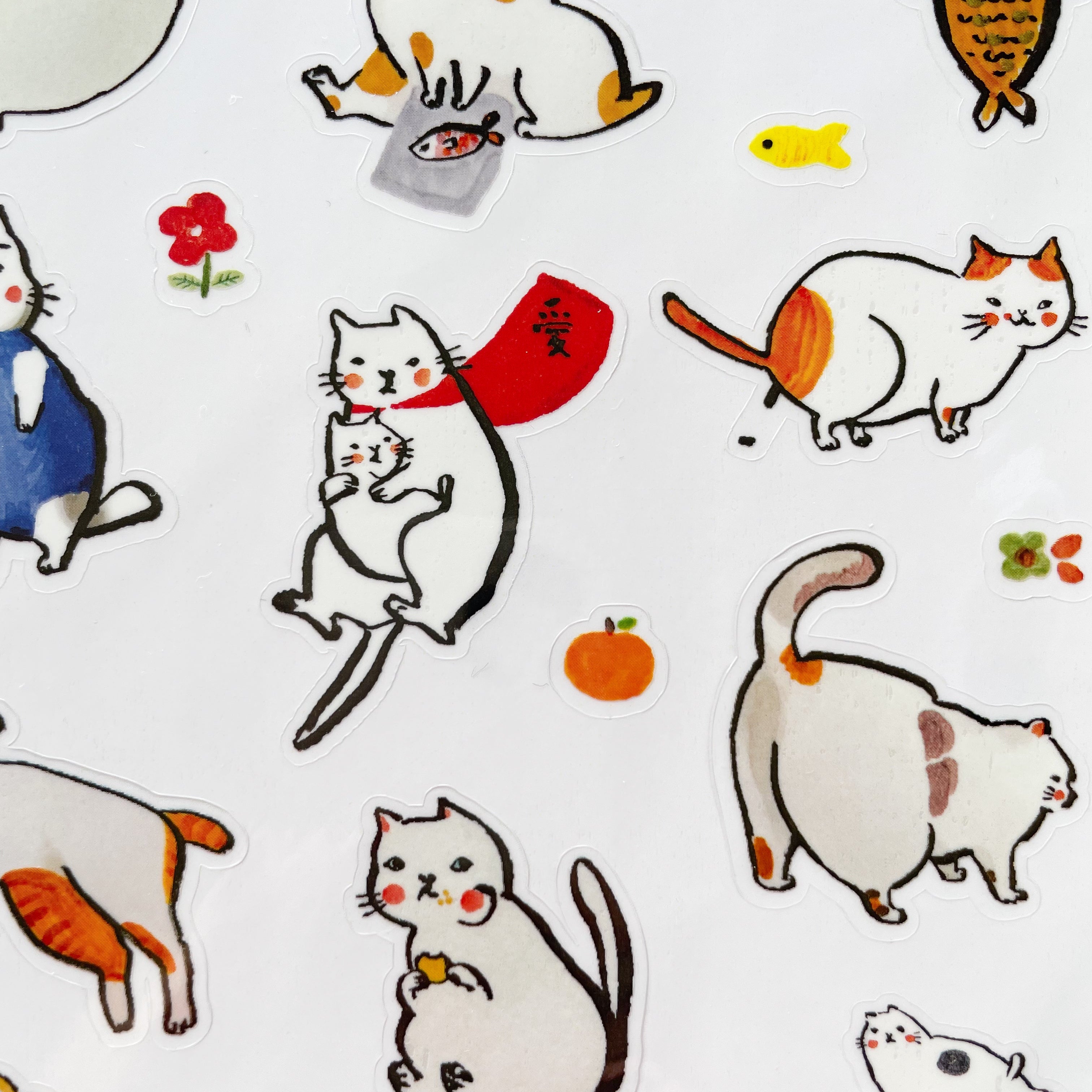 Cats Everywhere Sticker Sheet