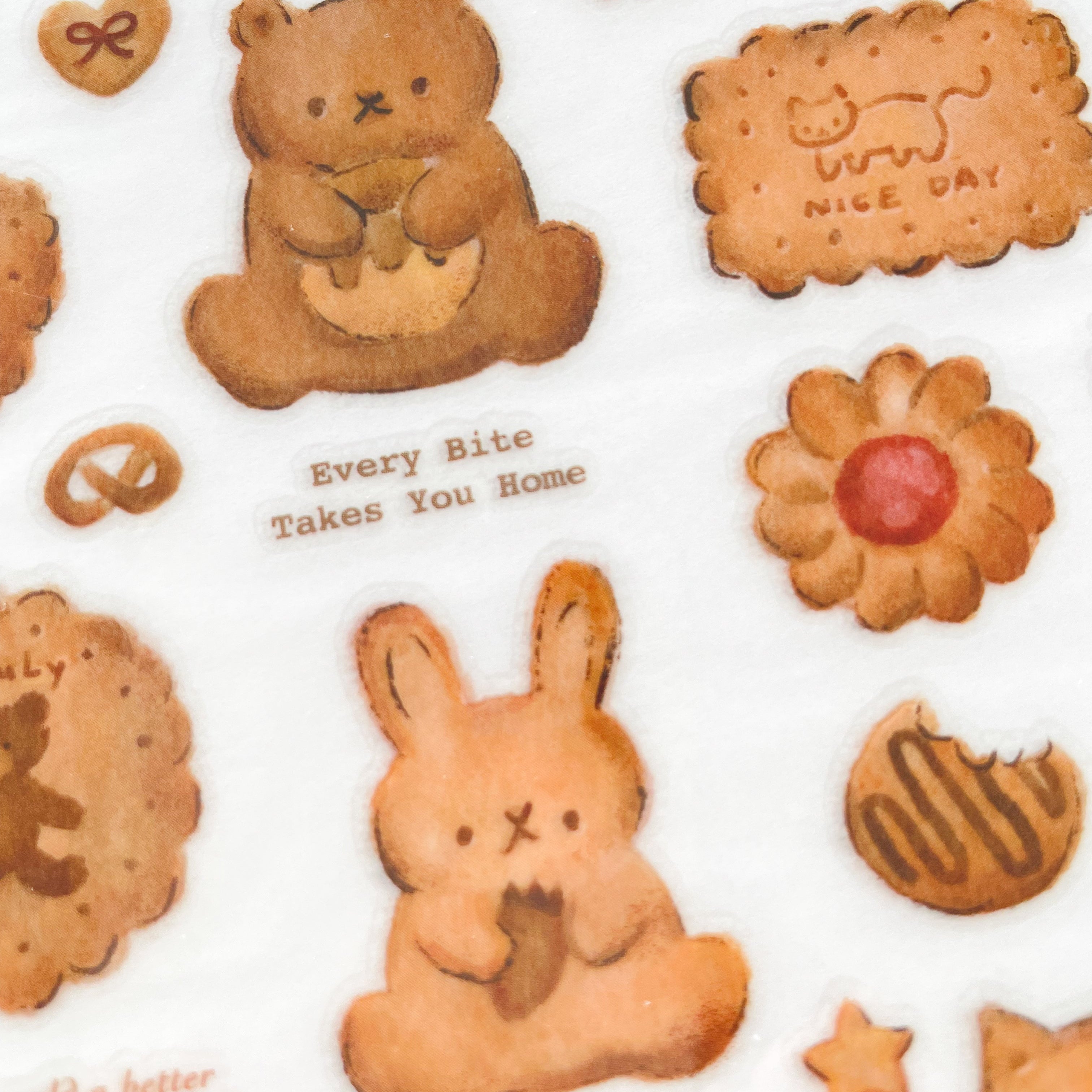 Cookies Transfer Sticker Sheet