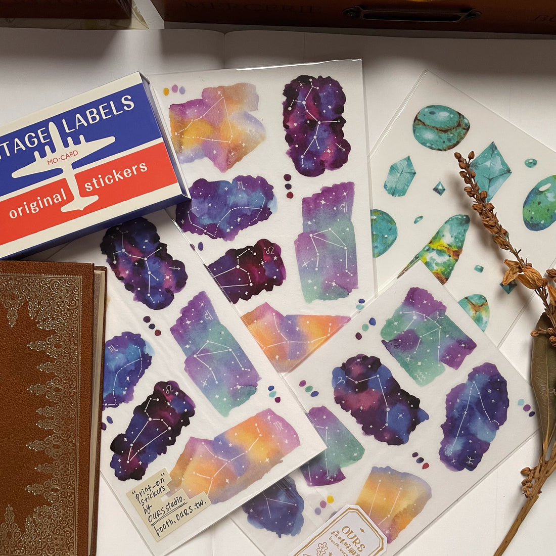 Zodiac Transfer Stickers