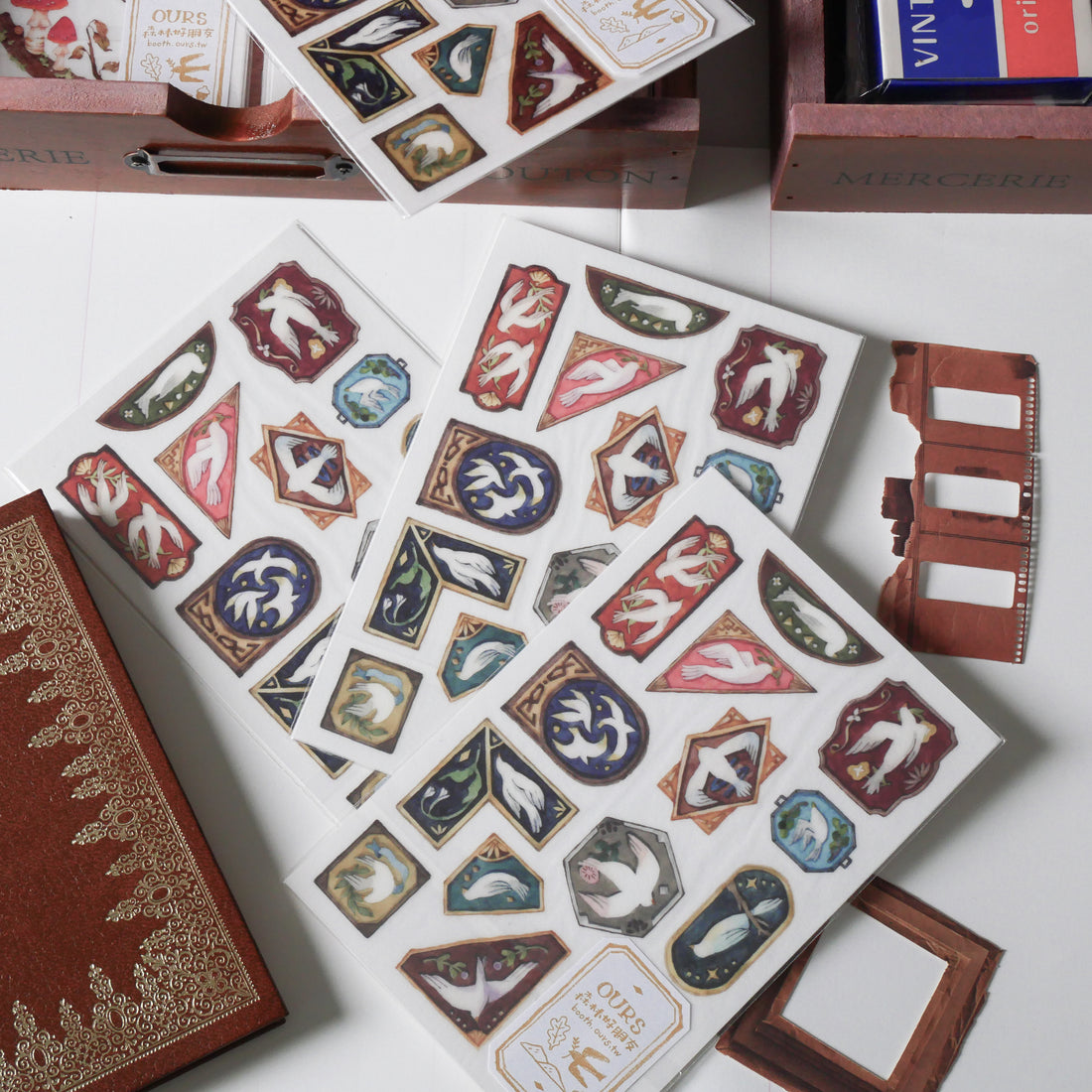 Birds Transfer Stickers