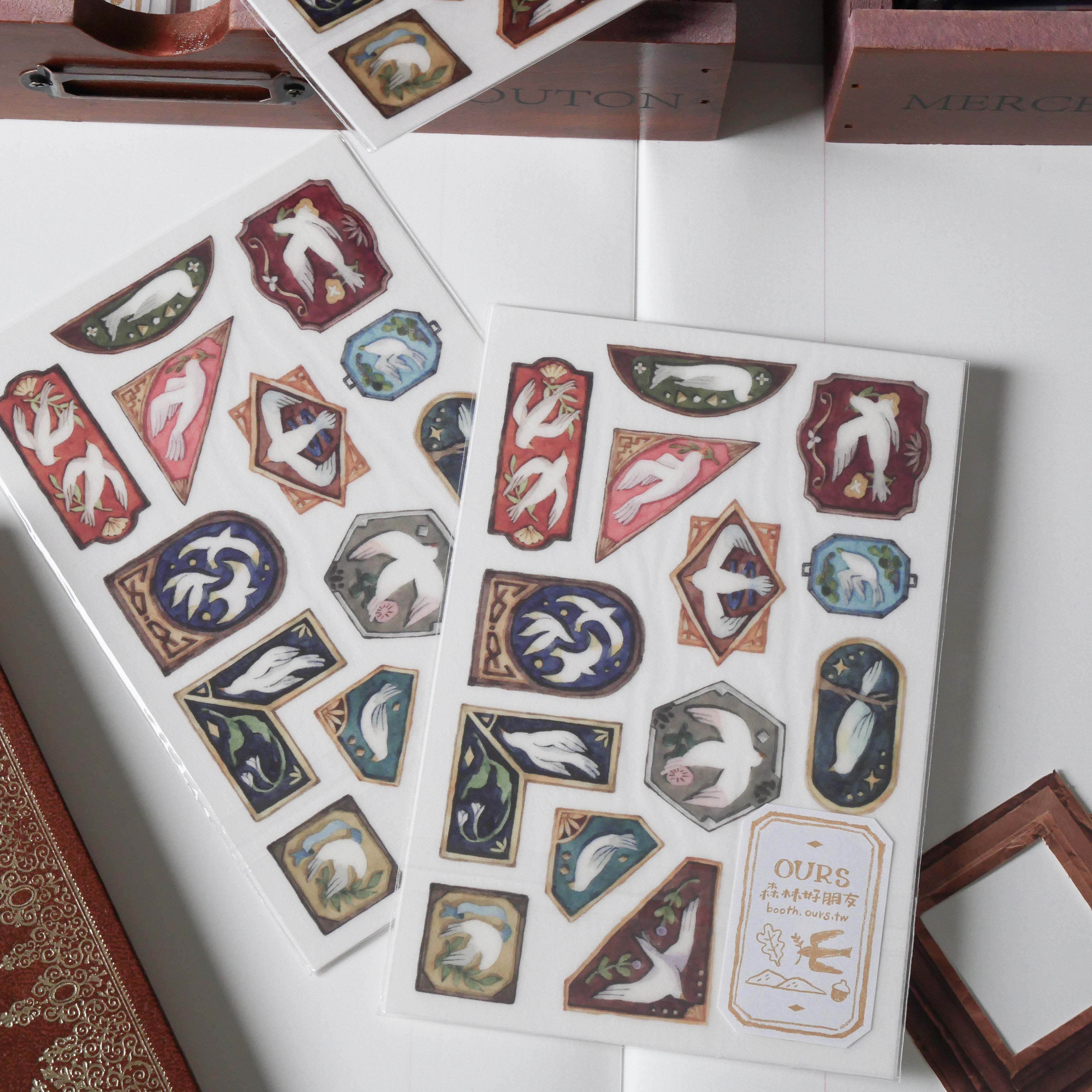 Birds Transfer Stickers