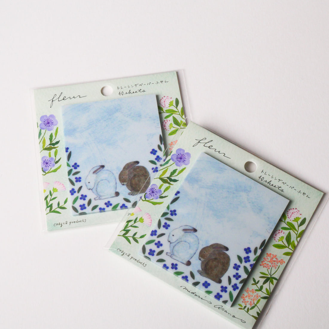 Fleur Sticky Notes Notepad