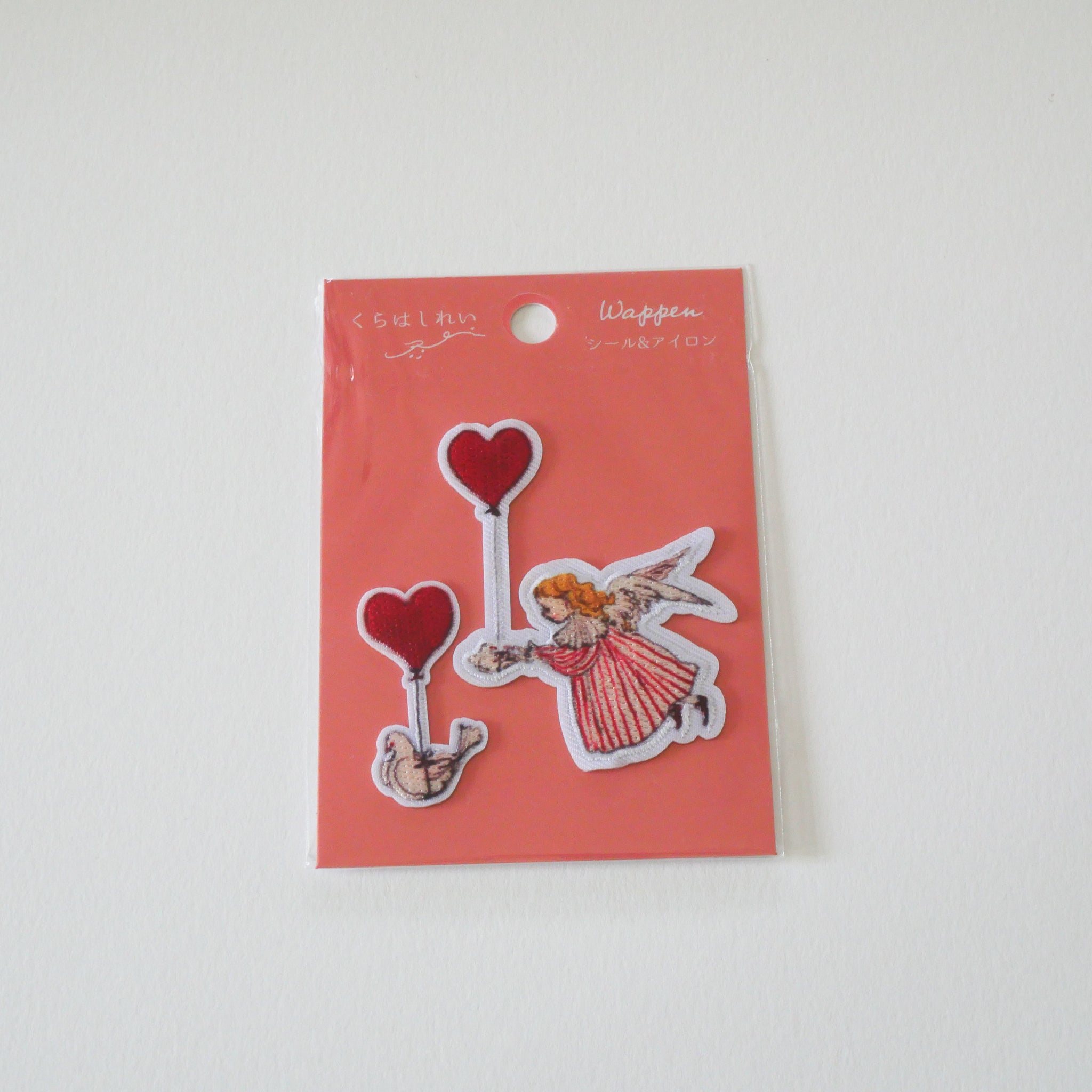 Heart Balloons Applique Seal & Iron Badge Patch