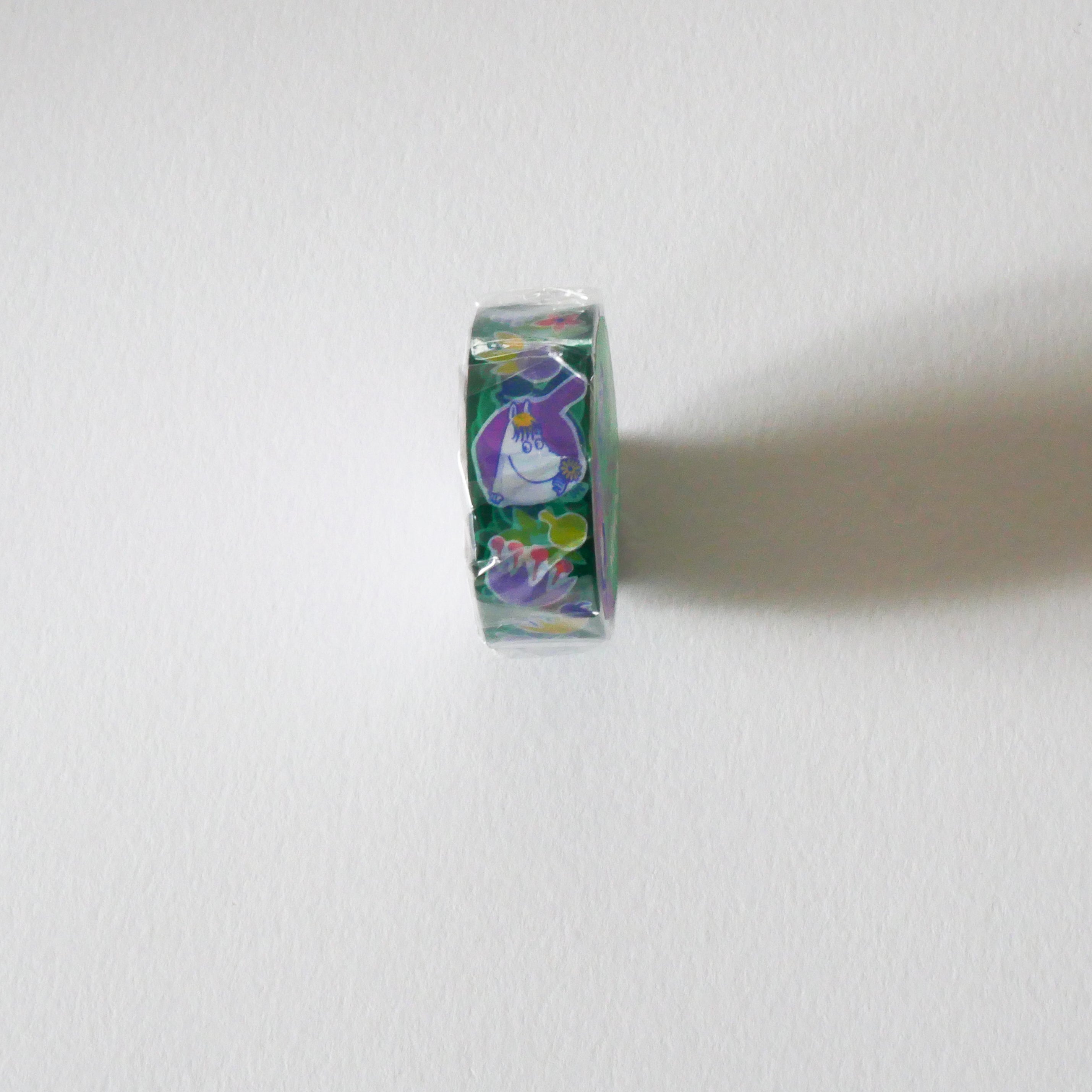 Flower Moomin Clear Masking Tape