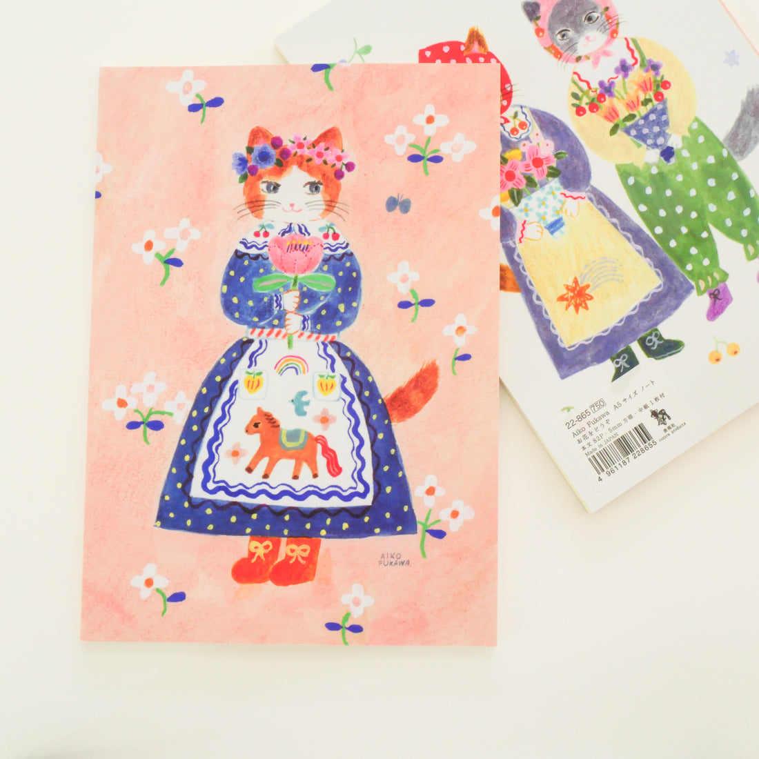 Have Some Flowers A5 Sized Notebook