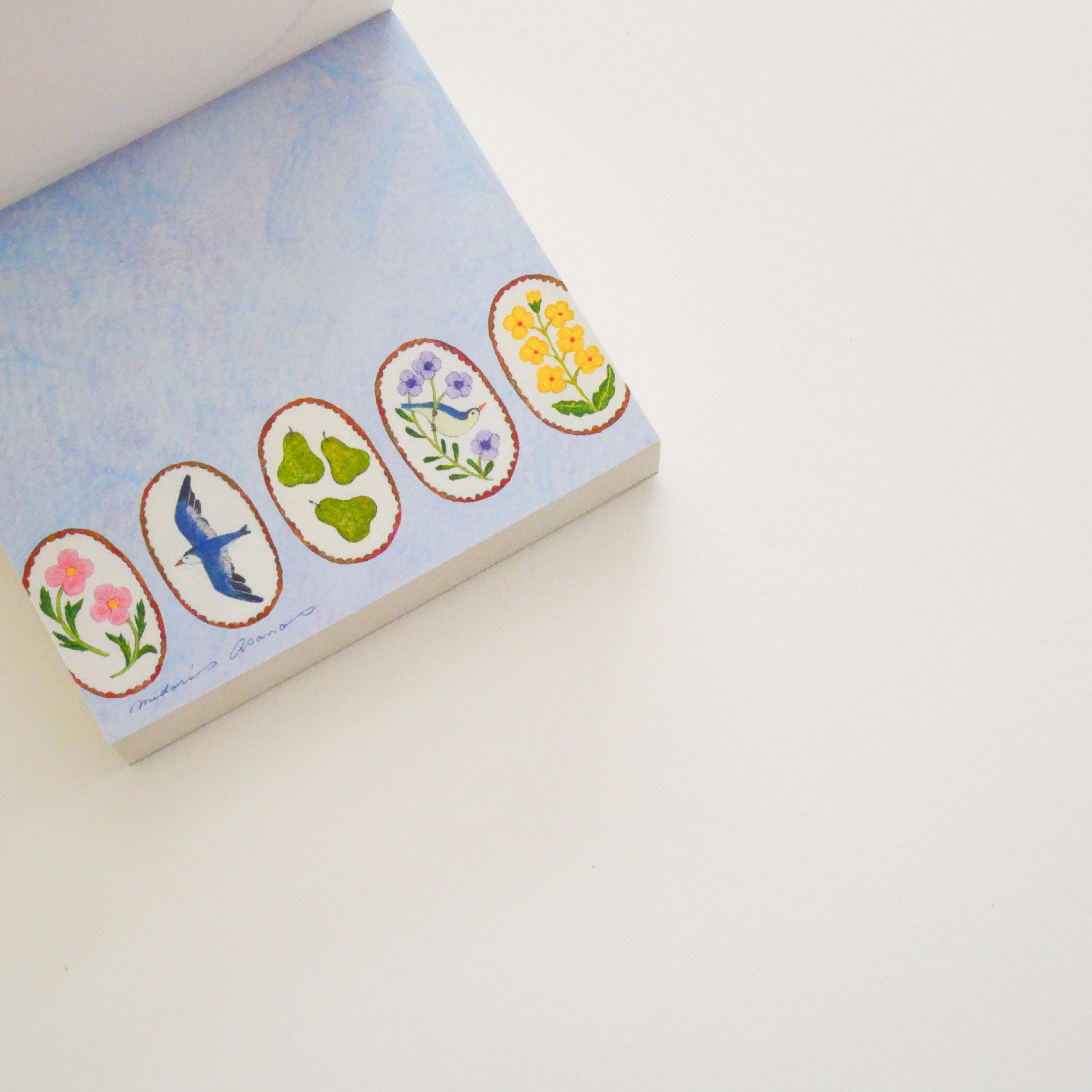 Birds Song Memo Block
