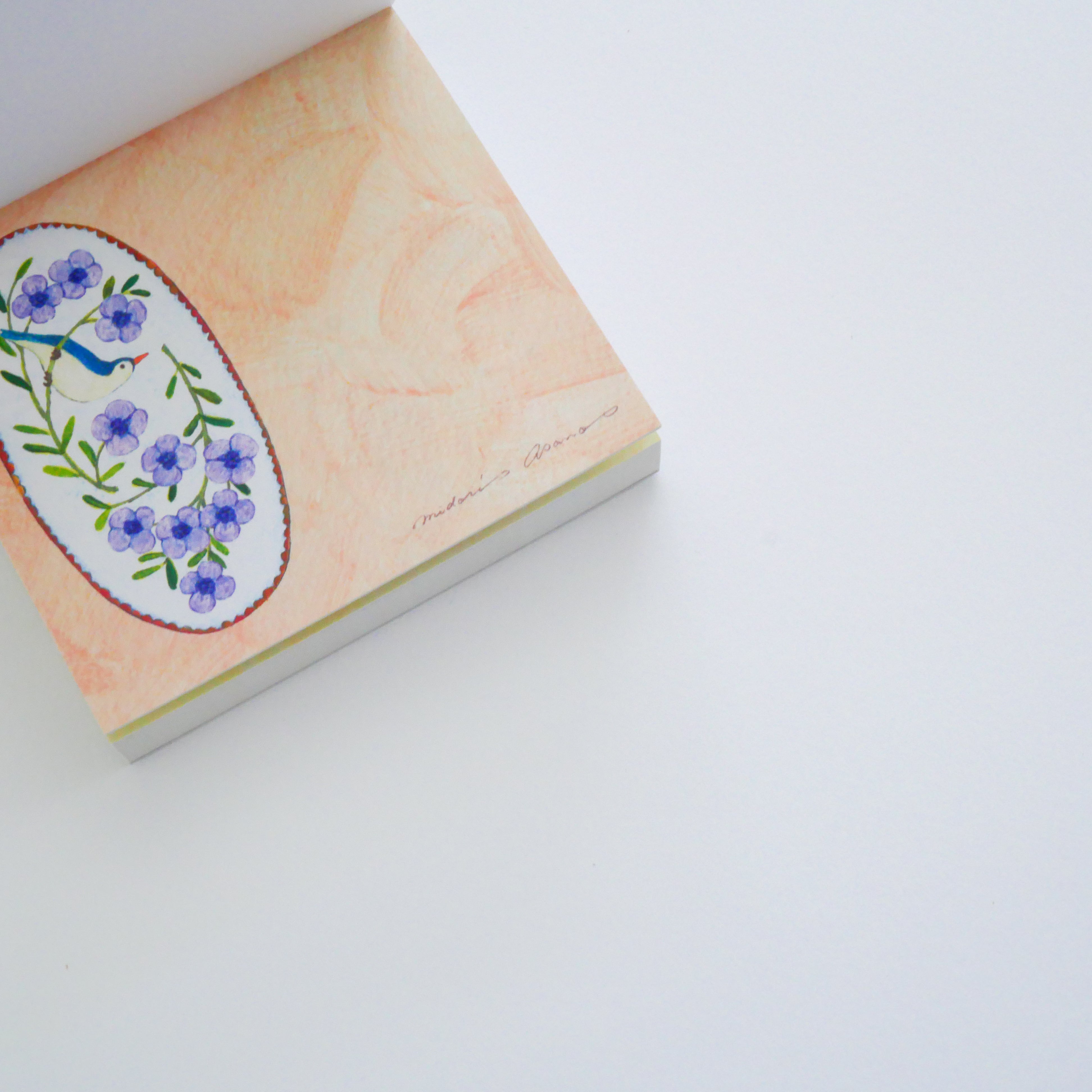Birds Song Memo Block