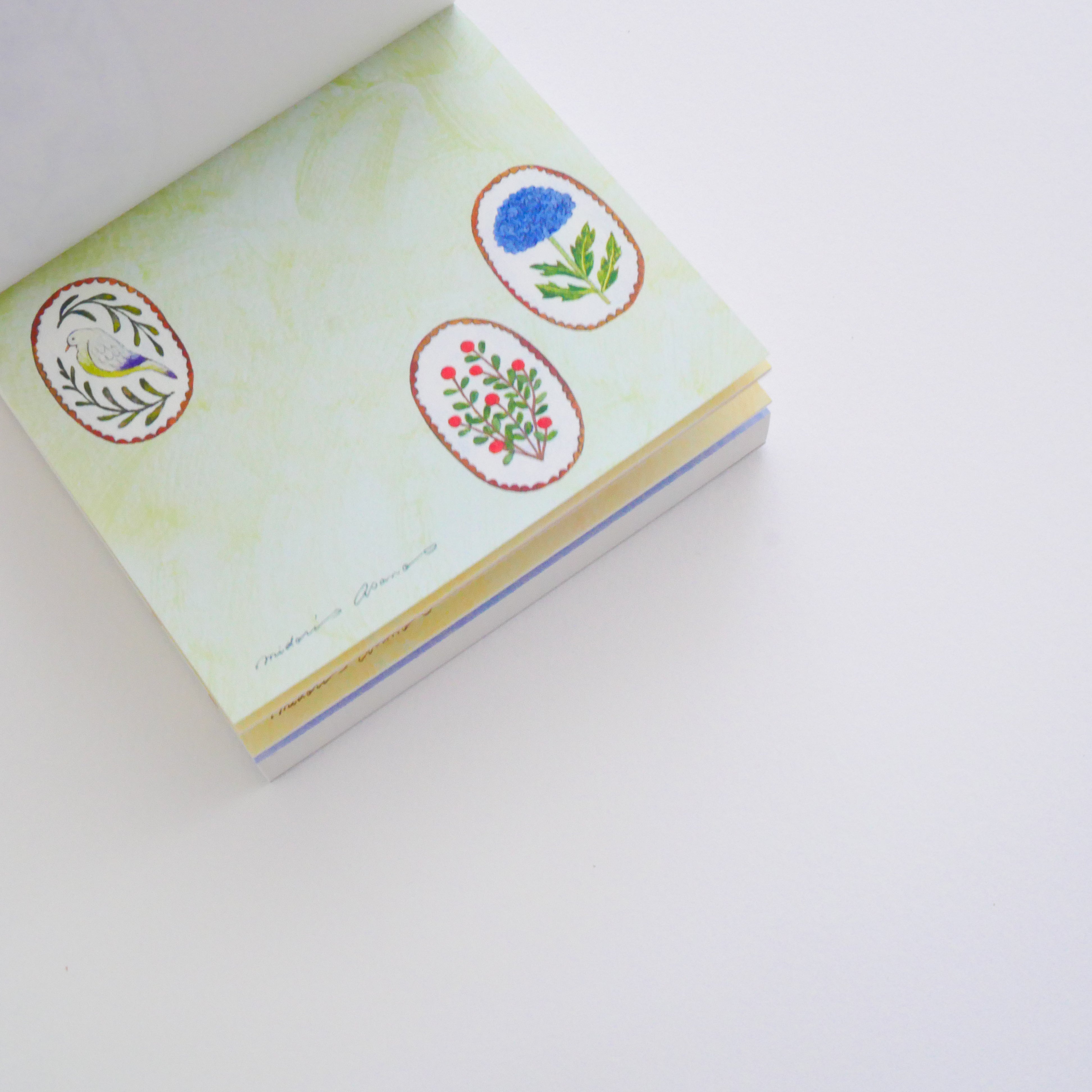 Birds Song Memo Block