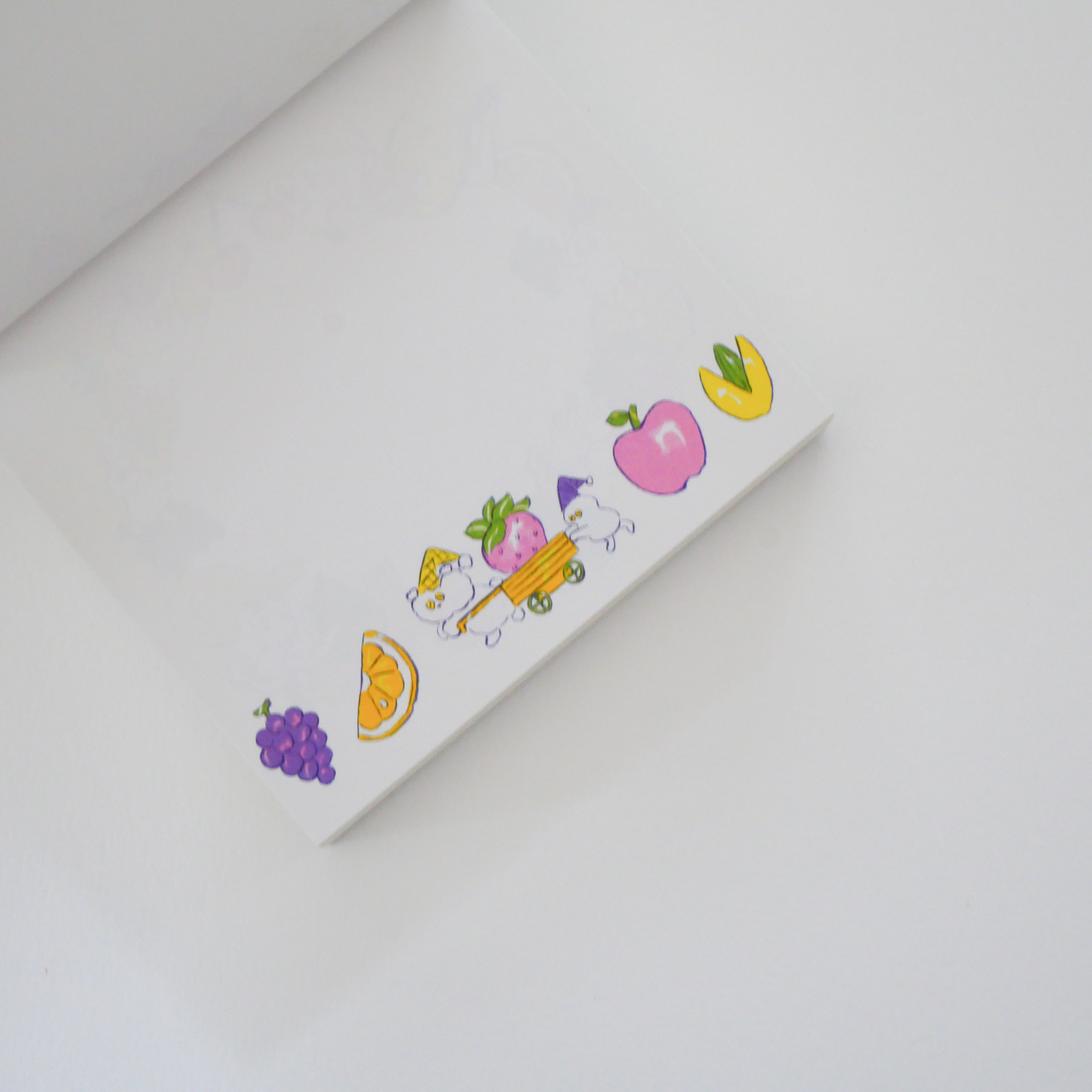 Everyone carrying fruit Memo Block
