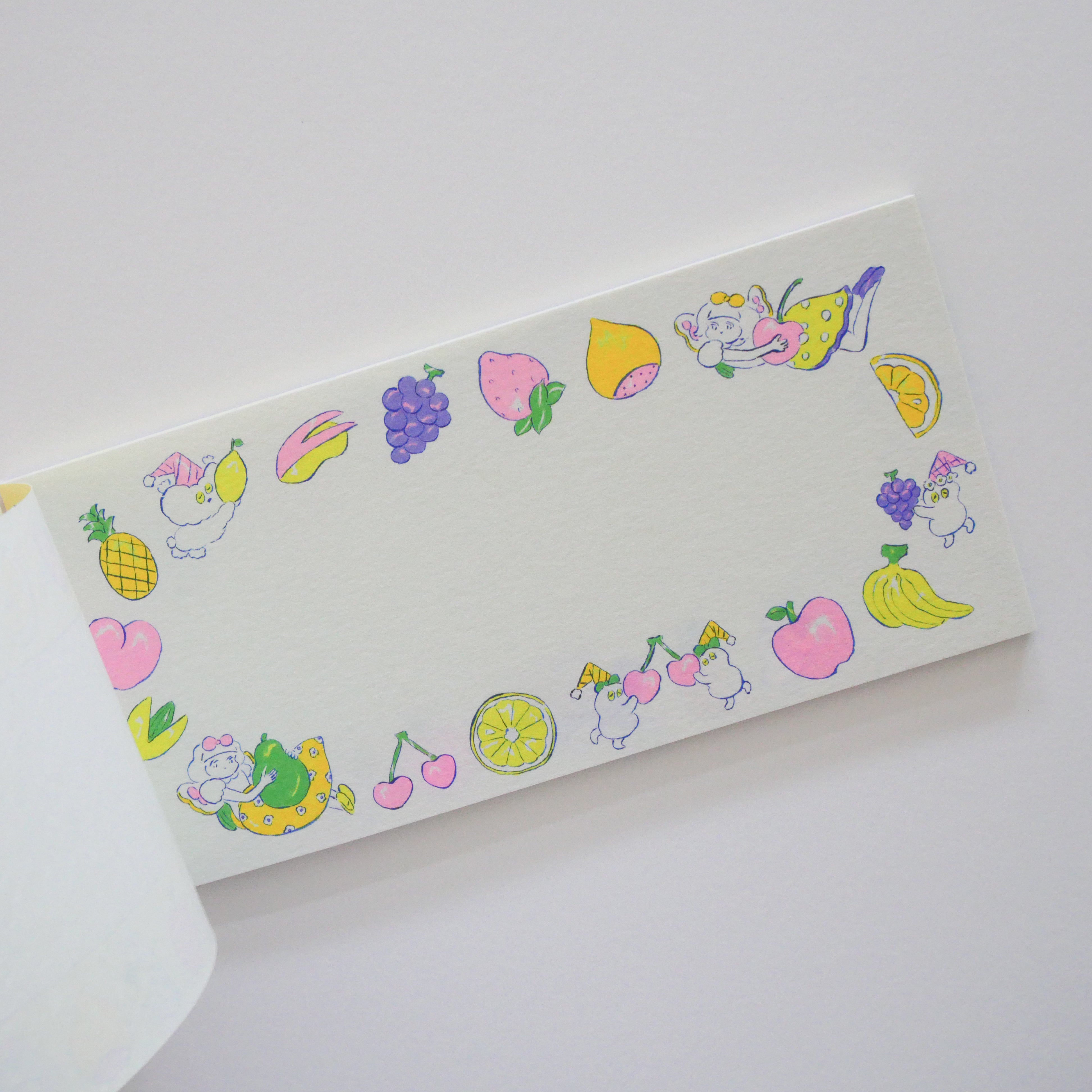 Everyone Carrying Fruit Pocket Notepad