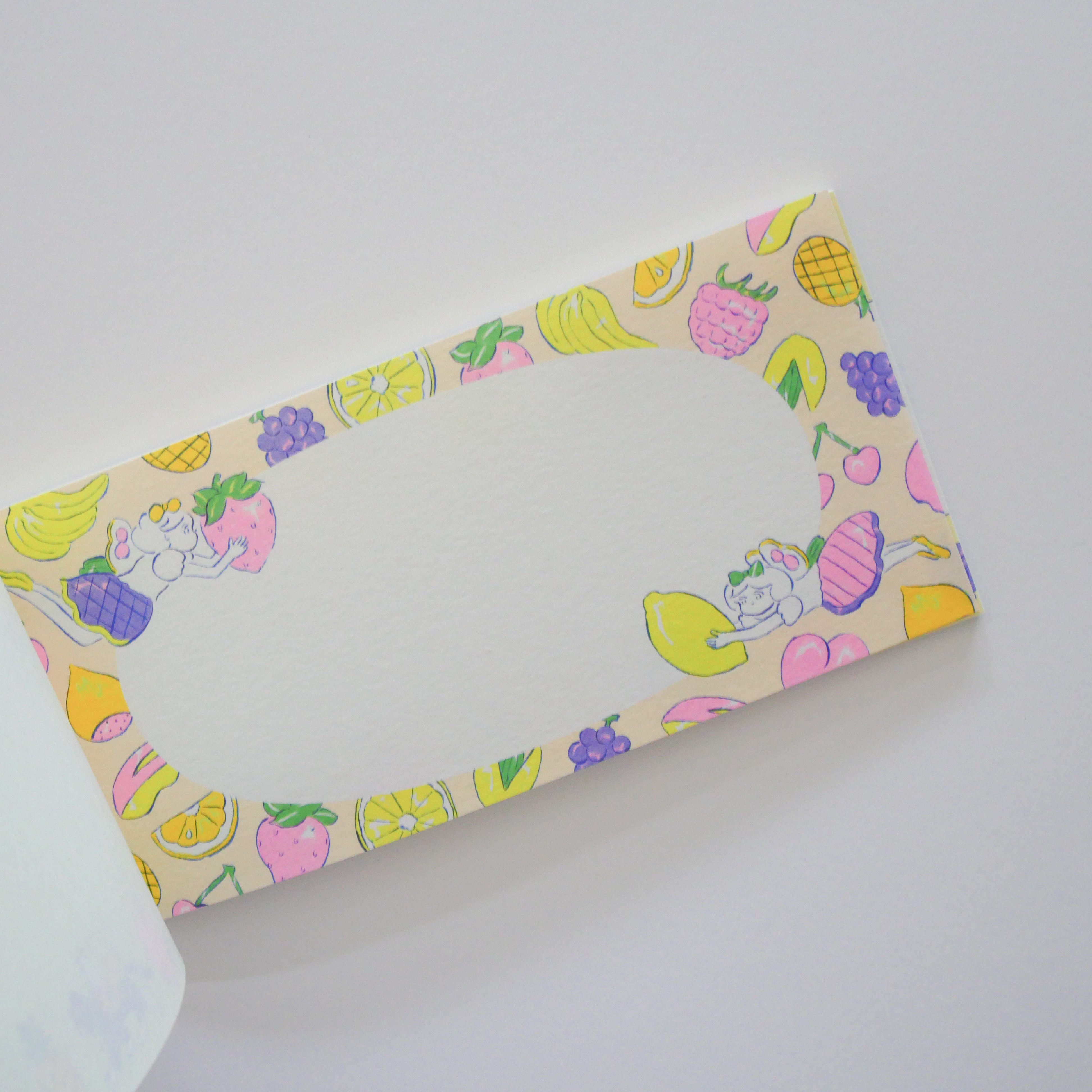Everyone Carrying Fruit Pocket Notepad
