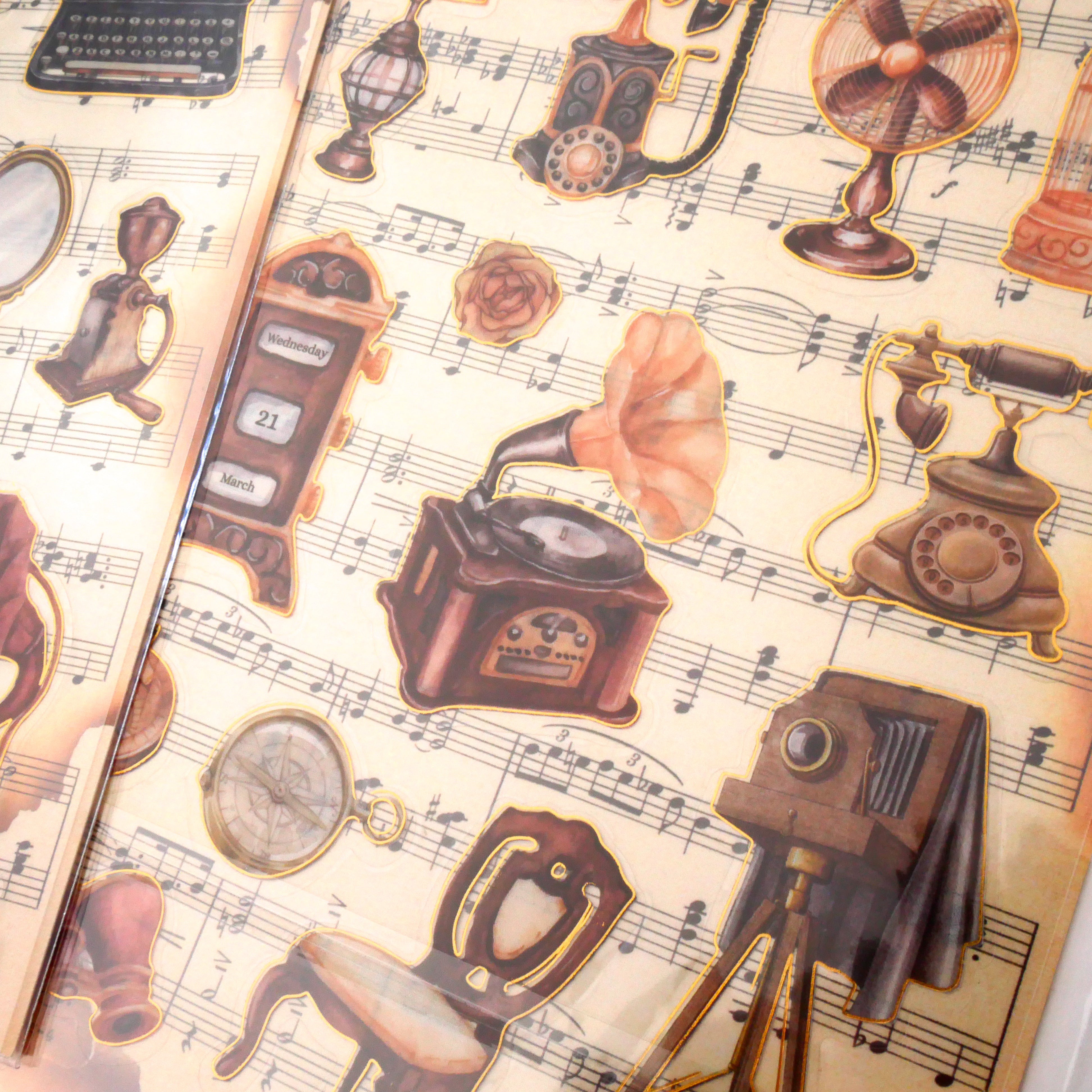 Melodious Memory Transparent Sticker Sheet