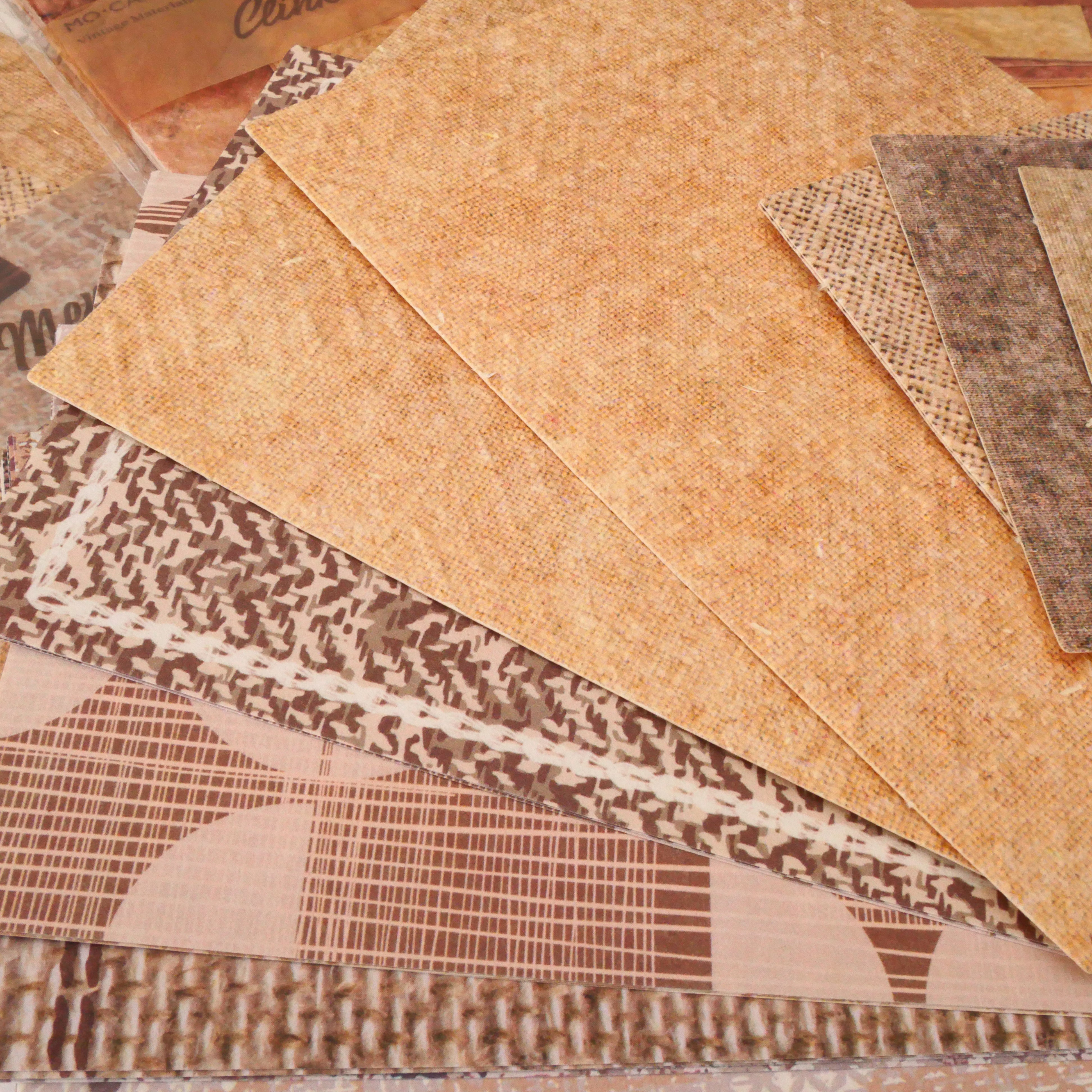 Faded Memory (no adhesive) Scrapbooking Papers