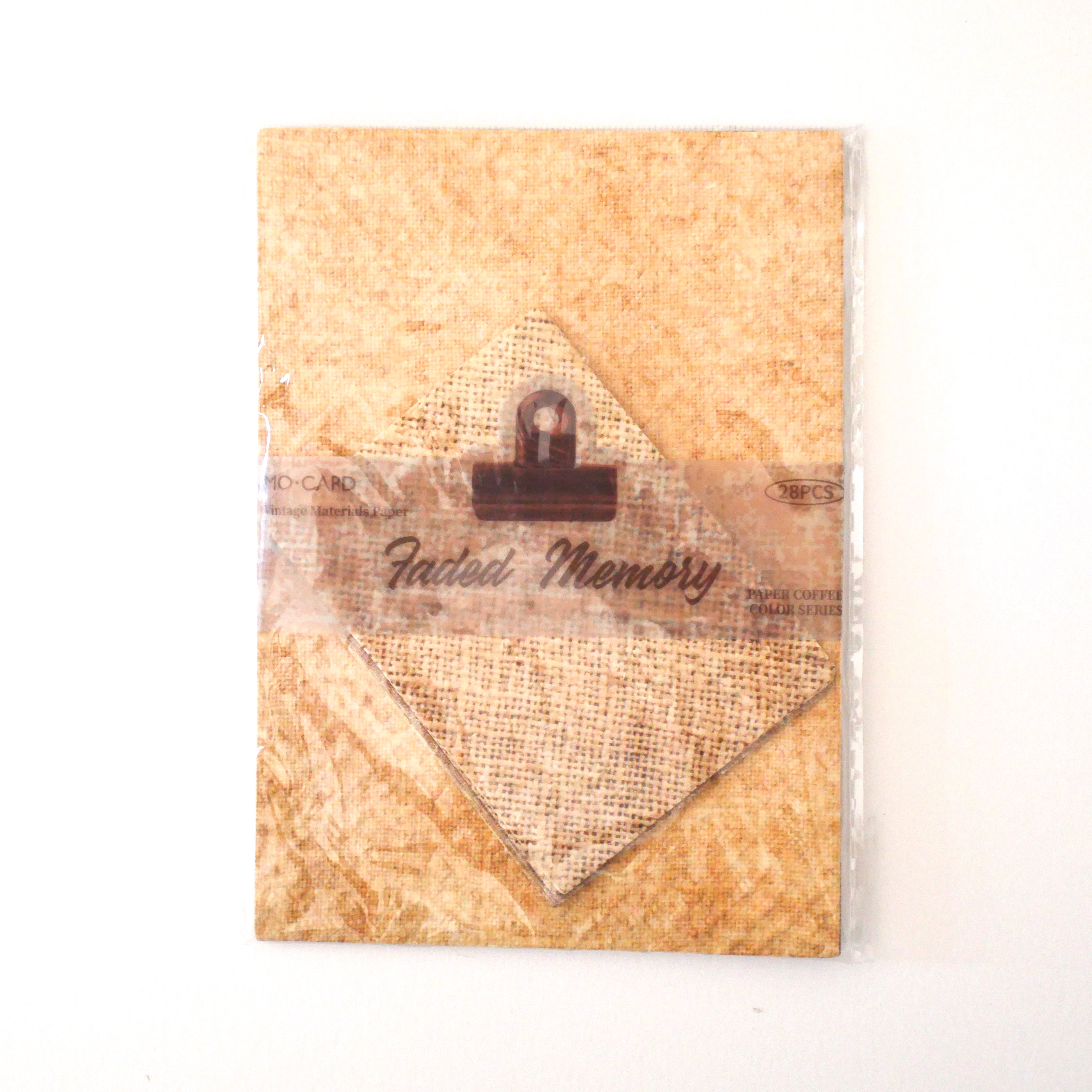 Faded Memory (no adhesive) Scrapbooking Papers