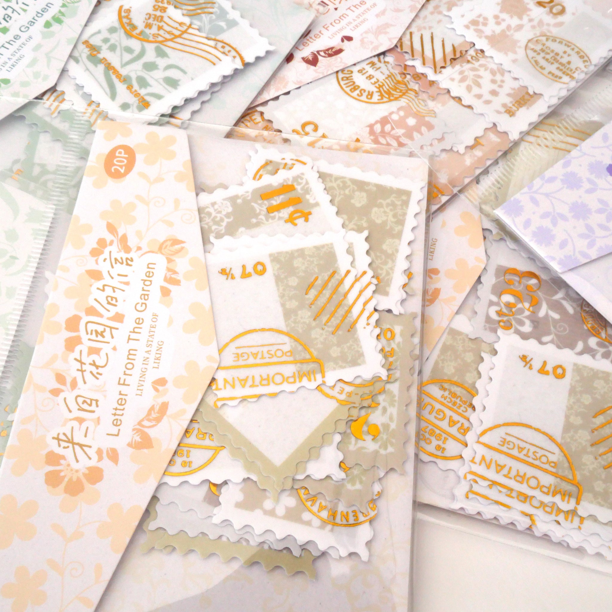 Letter From the Garden_Sunshine_ Washi Flake Sticker Pack