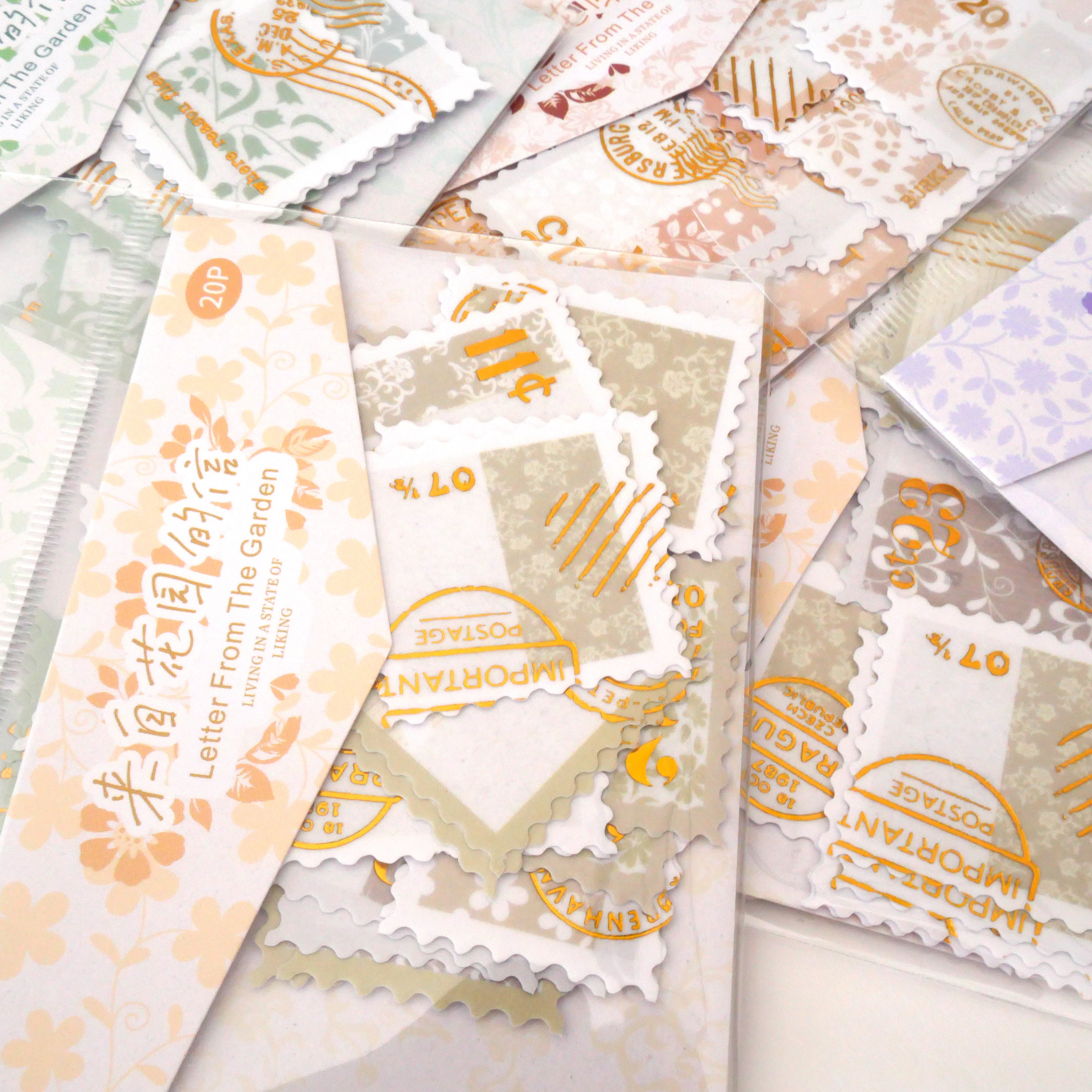 Letter From the Garden_Sunshine_ Washi Flake Sticker Pack
