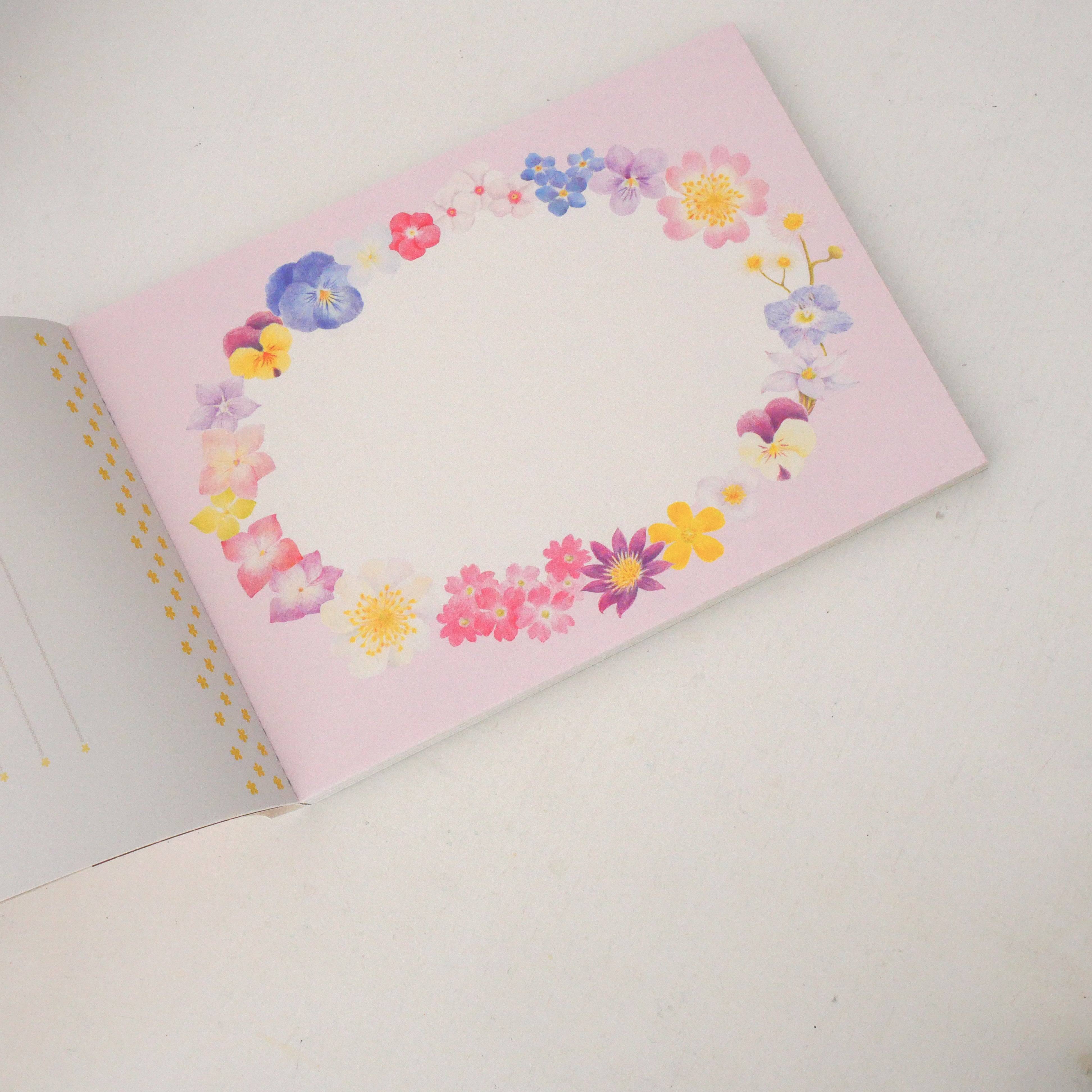 100 Writing and Crafting Papers -Flowers and Animals from Fairyland