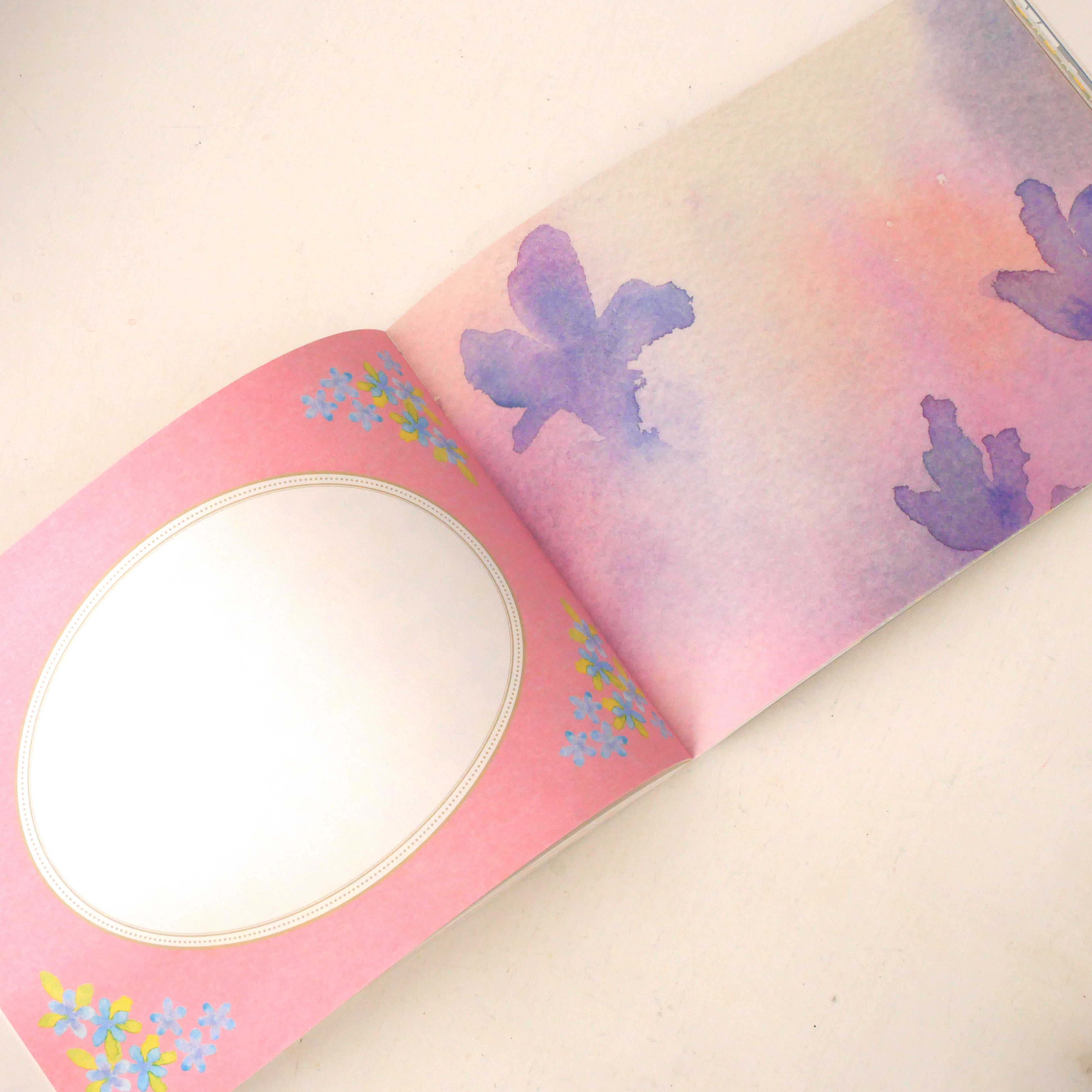 100 Writing and Crafting Papers -Flowers and Animals from Fairyland