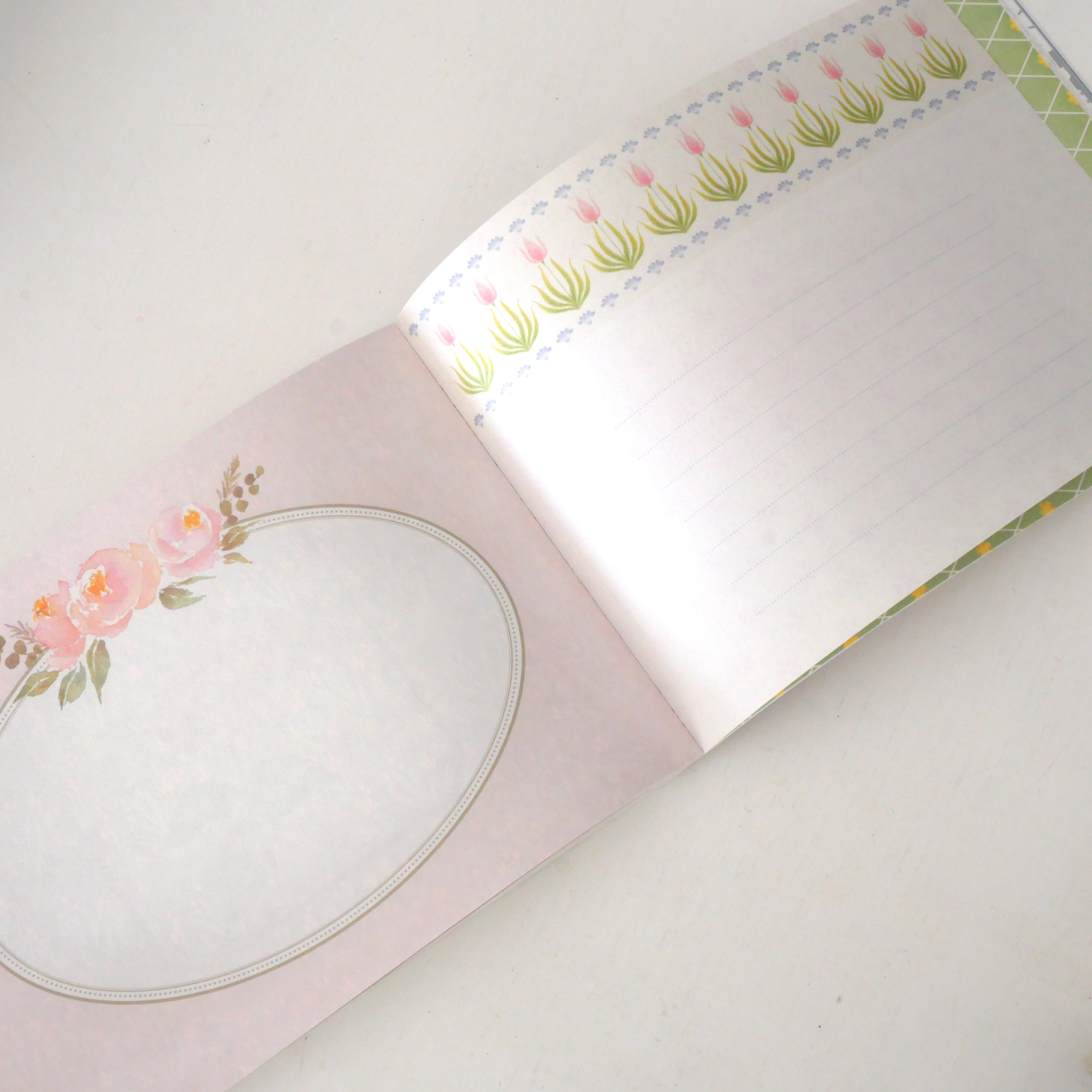 100 Writing and Crafting Papers -Flowers and Animals from Fairyland