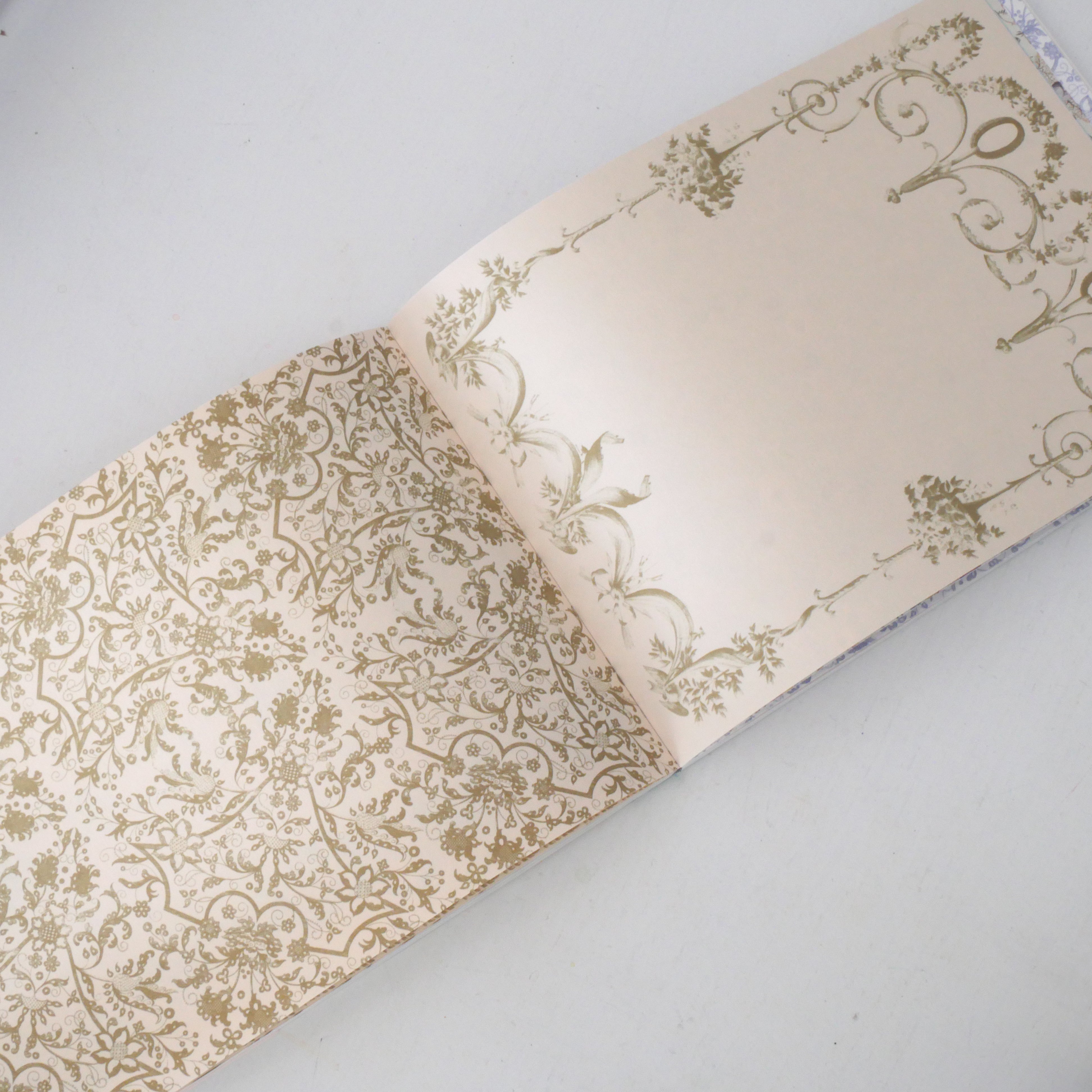100 Papers with Classical Floral Patterns